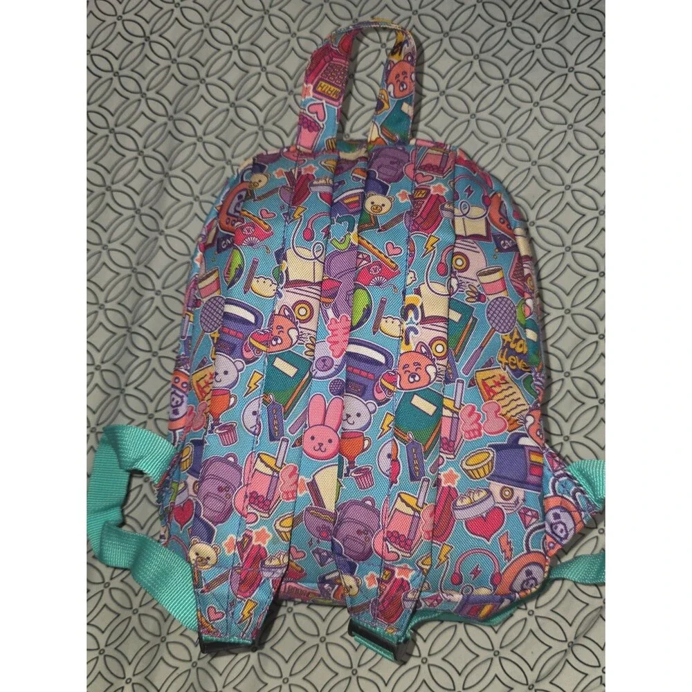 NWOTLoungefly Disney parks school themed canvas mini backpack bookbag purse bag